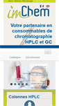 Mobile Screenshot of imchem.fr